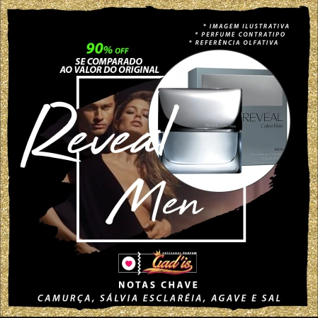 Perfume Similar Gadis 544 Inspirado em Reveal Men Contratipo